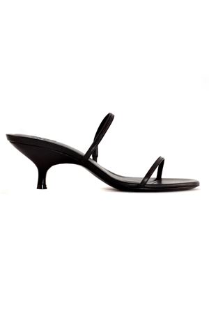 Grace black leather sandals GIA BORGHINI | GRACE5000